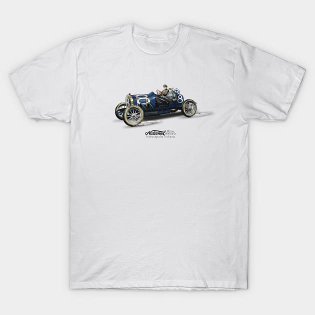 1912 National Racing Indy Car T-Shirt by AlexBook